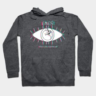 Eyes: The Window To The Soul (Glitched Version) Hoodie